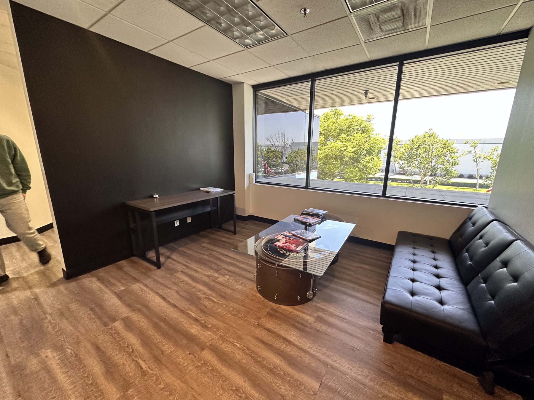 Reception and lounge area